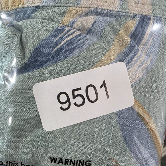 Mens Island Republic Hawaiian 100% Silk Floral Shirt Button Up Short Sleeve M - Picture 6 of 6